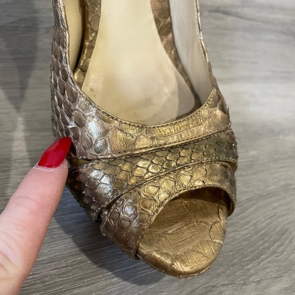 Alexandre Birman Saks Fifth Avenue Tan Pumps